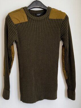 HIGHPOINT MILITARY STYLE SWEATER SIZE MEDIUM